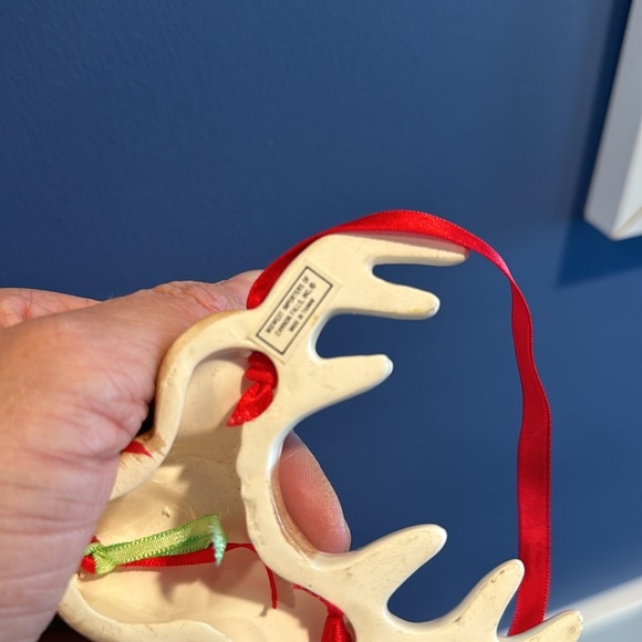 Vtg. MIDWEST IMPORTERS of CANNON FALLS Reindeer Ornament Christmas Holidays - Picture 5 of 7